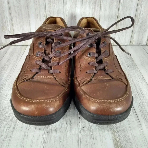 Ecco Howell Leather Sneakers Oxford Dress Shoe Women's EU 41 - Picture 4 of 13